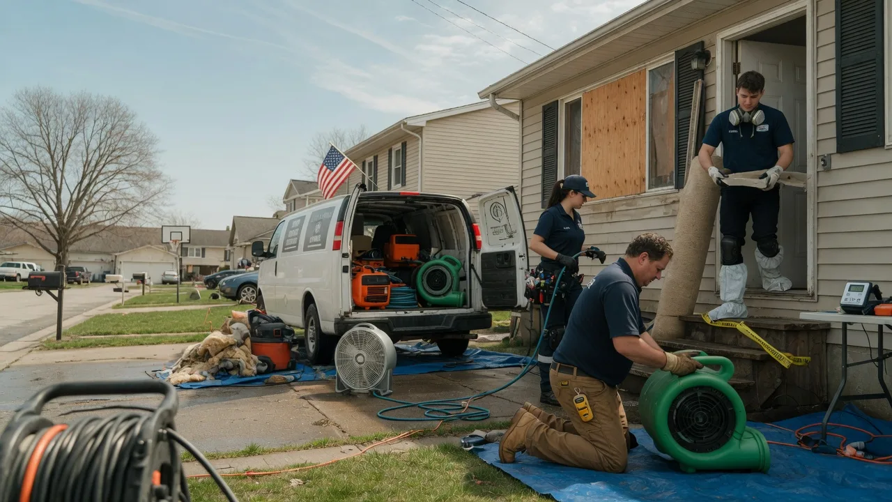 Water Damage Restoration in Bowler, WI near me